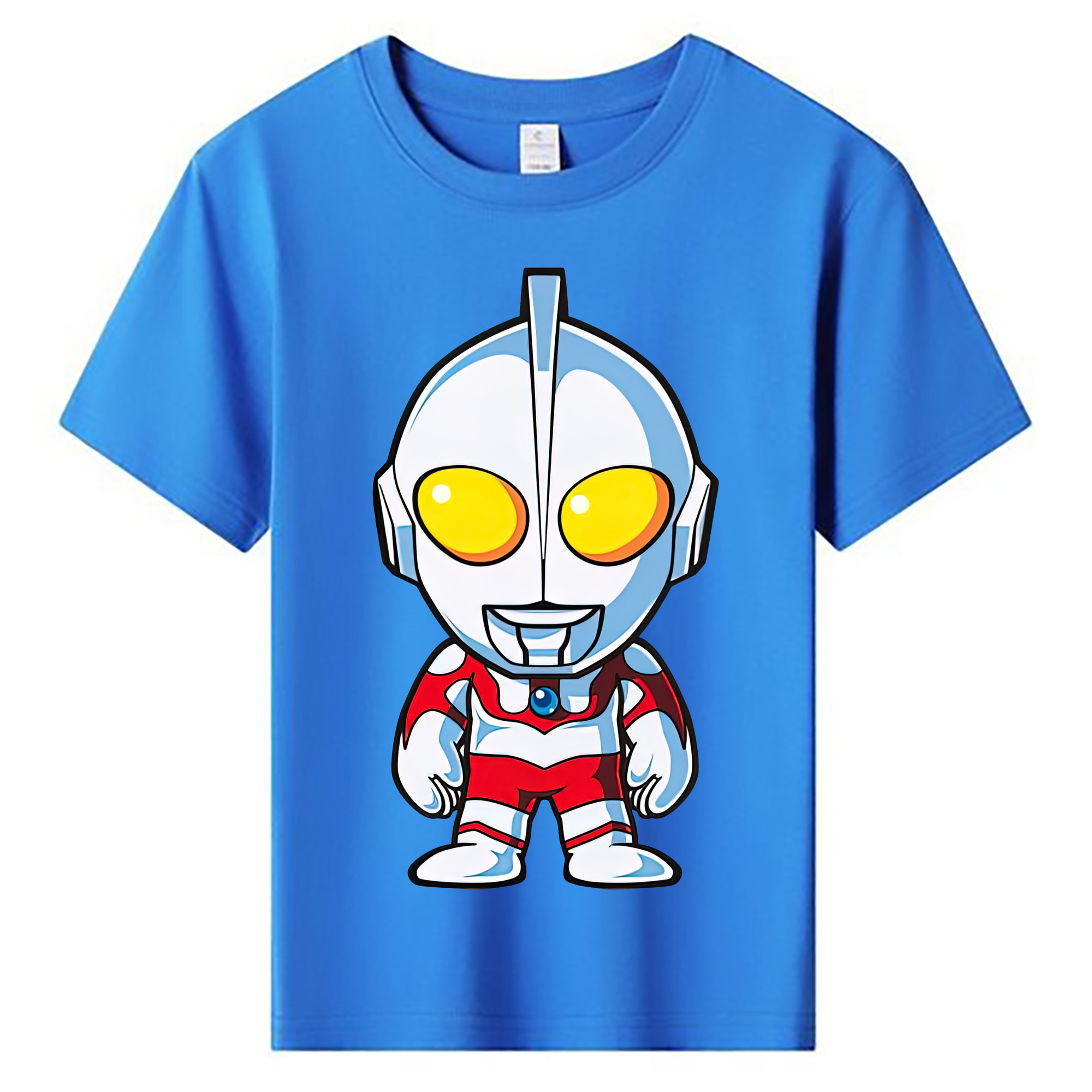（画像用） ウルトラマン Ultraman 綿100％キッズTシャツ（フロントプリント）